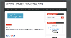 Desktop Screenshot of buy3dprinter3dsupplies.com